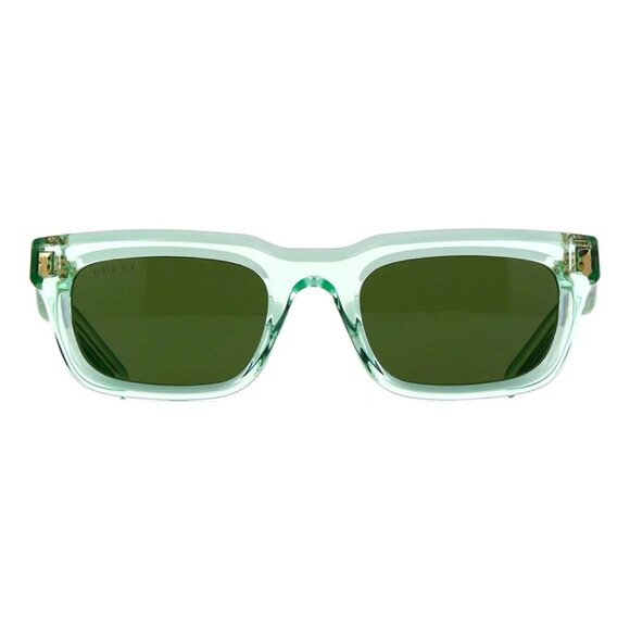 NWT GUCCI SUNGLASSES MEN GREEN EYEWEAR GUCCI - Picture 2 of 3
